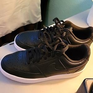 Women Black Nike Air Forces